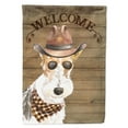 thumbnail image 1 of Carolines Treasures CK6378CHF Fox Terrier Country Dog Flag Canvas House Size  Large multicolor, 1 of 4