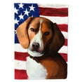 thumbnail image 1 of Carolines Treasures CK6399GF Foxhound Dog American Garden Size Outdoor-Flags, Multicolor, 1 of 3