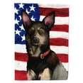 thumbnail image 1 of Carolines Treasures CK6411GF Australian Kelpie American Garden Size outdoor-flags, Multicolor, 1 of 3