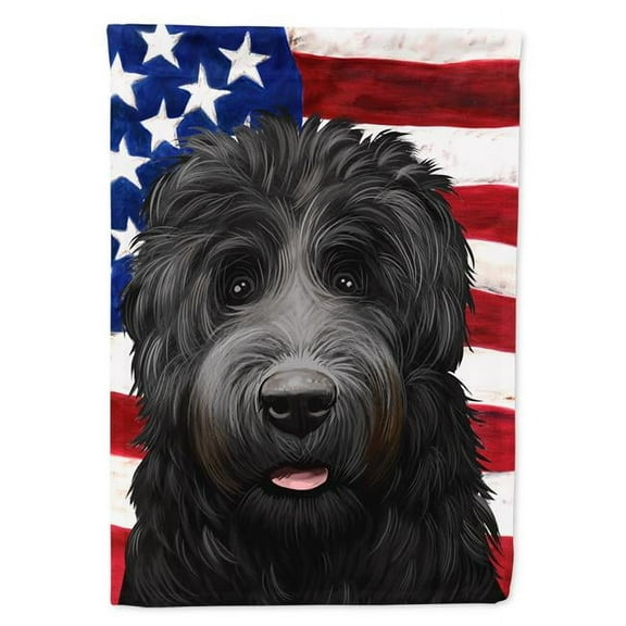 Carolines Treasures CK6438GF Black Russian Terrier Garden Flag - 11 x 0.01 x 15 in.
