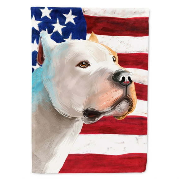 Carolines Treasures CK6459GF Brazilian Dogo American Garden Size outdoor-flags, Multicolor