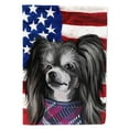thumbnail image 1 of Carolines Treasures CK6487GF Chinese Crested Dog American Garden Size Outdoor-Flags, Multicolor, 1 of 3