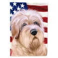 thumbnail image 1 of Carolines Treasures CK6508CHF Dutch Smoushond Dog American Canvas House Size Outdoor-Flags, Multicolor, 1 of 2