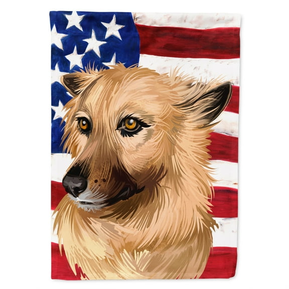 Carolines Treasures CK6531GF Garafian Shepherd Dog American Garden Size Outdoor-Flags, Multicolor