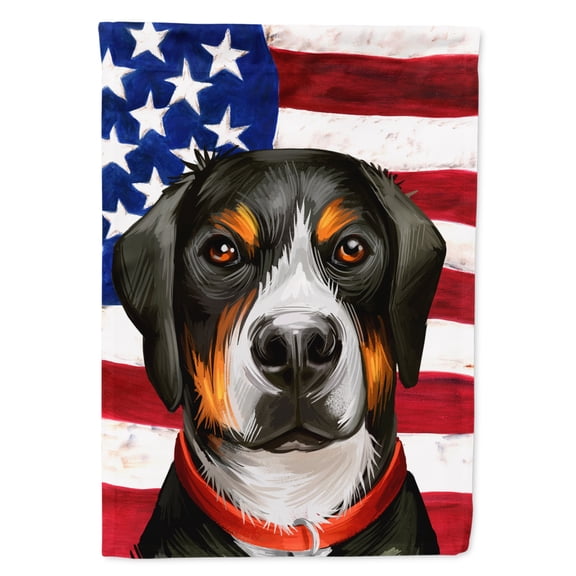 Carolines Treasures CK6548GF Greater Swiss Mountain Dog American Garden Size Outdoor-Flags, Multicolor