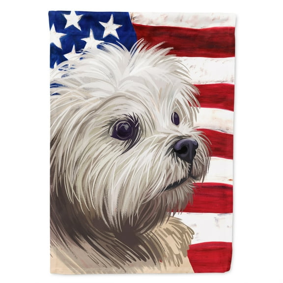 Carolines Treasures CK6608GF Lowchen American Garden Size Outdoor-Flags, Multicolor