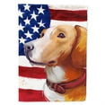 thumbnail image 1 of Carolines Treasures CK6662GF Posavac Hound Dog American Garden Size Outdoor-Flags, Multicolor, 1 of 3