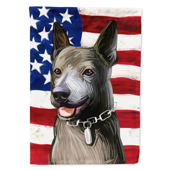 Carolines Treasures CK6733GF Taiwan Dog American Garden Size Outdoor-Flags, Multicolor