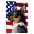 thumbnail image 1 of Teddy Roosevelt Terrier American Flag Garden Flag, 1 of 3