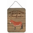 thumbnail image 1 of Caroline's Treasures CK6789DS1216 Mule Welcome Wall or Door Hanging Prints, 12x16, multicolor, 1 of 3