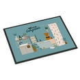 thumbnail image 1 of Airedale in Bathtub Door Mat, 1 of 3