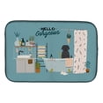 thumbnail image 1 of Black Labrador in Bathtub Dish Drying Mat, 1 of 7