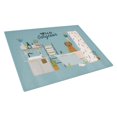 thumbnail image 1 of Carolines Treasures CK7504LCB Brown Briard in Bathtub Glass Cutting Board Large 12H x 16W multicolor, 1 of 3
