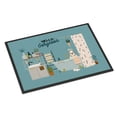 thumbnail image 1 of Silver White Shih Tzu in Bathtub Indoor or Outdoor Mat 18x27 CK7507MAT, 1 of 4