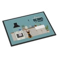 thumbnail image 1 of English Toy Terrier Kitchen Scene Indoor or Outdoor Mat 24x36 CK7813JMAT, 1 of 3