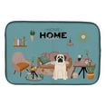 thumbnail image 1 of White Mastiff Sweet Home Dish Drying Mat, 1 of 7