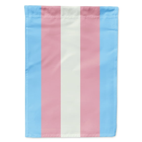 Carolines Treasures CK7991GF Transgender Pride Flag Garden Size Small multicolor
