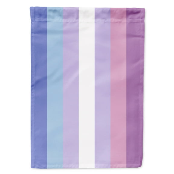 Carolines Treasures CK8001GF Bigender Pride Flag Garden Size Small multicolor
