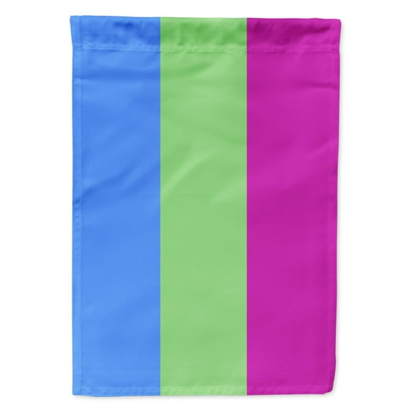 Carolines Treasures CK8008GF Polisexual Pride Flag Garden Size Small multicolor