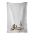thumbnail image 1 of Carolines Treasures CK8122WTKT 28 x 19 in. Unisex Cavalier King Charles Spaniel Tricolor with Christmas Wonderland White Dish Towels Kitchen Towel - Set of 2, 1 of 3