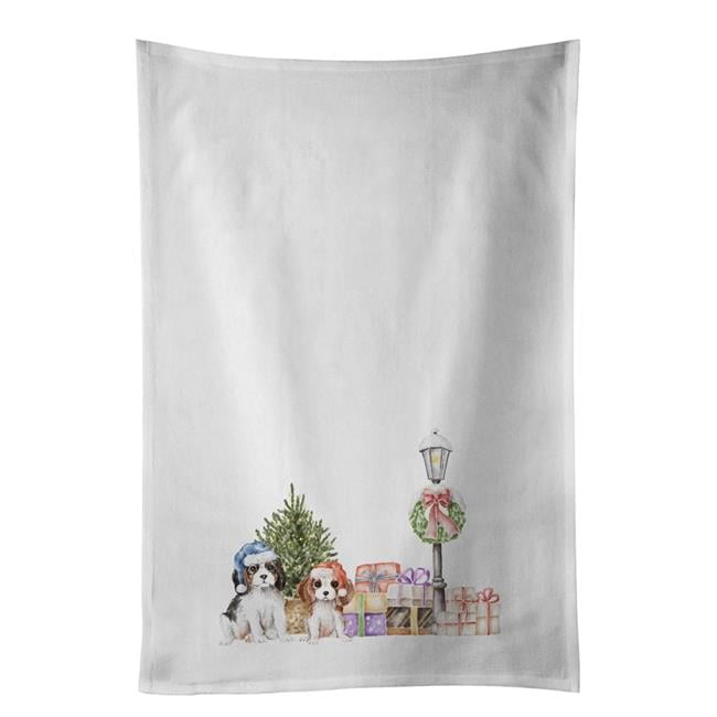 Carolines Treasures DAC4162MAT 18 X 27 In. Unisex Tibetan Spaniel Santa Claus Doormat
