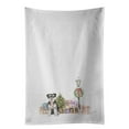 thumbnail image 1 of Carolines Treasures CK8163WTKT 28 x 19 in. Unisex Schnauzer Black & Silver White Dish Towels Kitchen Towel - Set of 2, 1 of 3