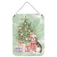 thumbnail image 1 of Carolines Treasures CK8195DS1216 Beagle Puppy Christmas Presents and Tree Wall or Door Hanging Prints 12x16 multicolor, 1 of 3