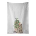 thumbnail image 1 of Carolines Treasures CK8250WTKT 28 x 19 in. Unisex Briard Christmas Presents & Tree White Dish Towels Kitchen Towel - Set of 2, 1 of 3
