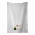 thumbnail image 1 of Carolines Treasures CK9753WTKT 28 x 19 in. Unisex Yorkshire Terrier Happy Holidays White Dish Towels Kitchen Towel - Set of 2, 1 of 3