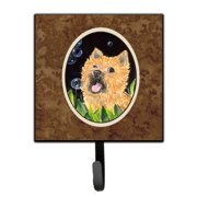 Carolines Treasures Cairn Terrier Leash or Key Holder Single Hook multicolor
