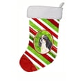 thumbnail image 1 of Carolines Treasures  Cavalier Spaniel Candy Cane Holiday Christmas Christmas Stocking 11 x 18 in., 1 of 1