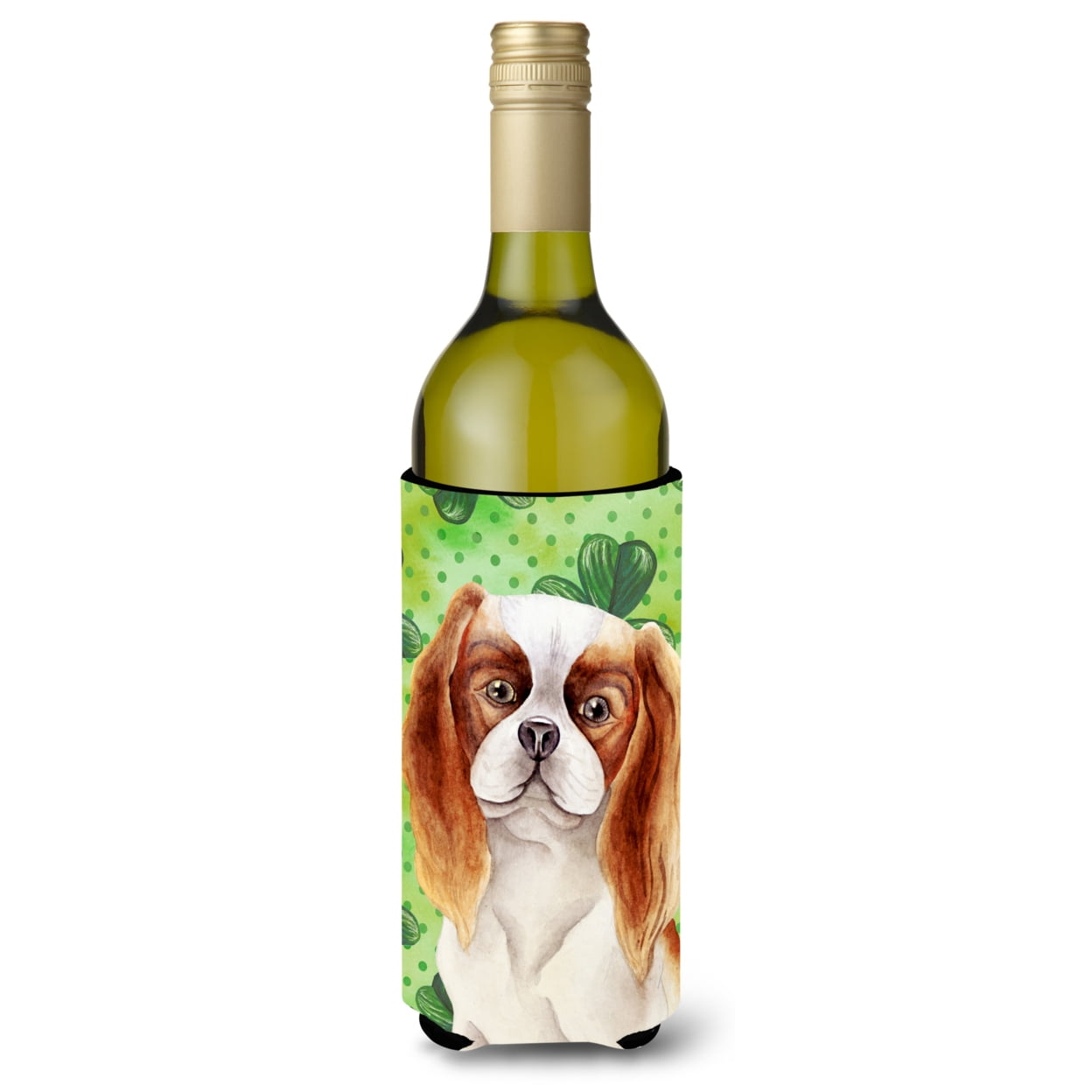 Caroline's Treasures Irish Water Spaniel Wine Bottle Hugger - Machine Washable Insulator Sleeve