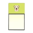 thumbnail image 1 of Carolines Treasures Checkerboard Lime Green Golden Retriever Sticky Note Holder Large multicolor, 1 of 1