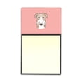 thumbnail image 1 of Carolines Treasures Checkerboard Pink Borzoi Sticky Note Holder Large multicolor, 1 of 1
