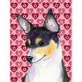 thumbnail image 1 of Carolines Treasures  Chihuahua Hearts Love And Valentines Day Portrait Flag - Garden Size, 1 of 1