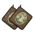 thumbnail image 1 of Carolines Treasures  Chihuahua Pair of Pot Holders 7.5 x 3 x 7.5 in., 1 of 1