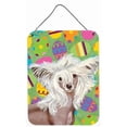 thumbnail image 1 of Carolines Treasures  Chinese Crested Easter Eggtravaganza Aluminum Metal Wall & Door Hanging Prints, 1 of 1