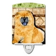 thumbnail image 1 of Carolines Treasures Chow Chow Ceramic Night Light 6x4x3 multicolor, 1 of 2