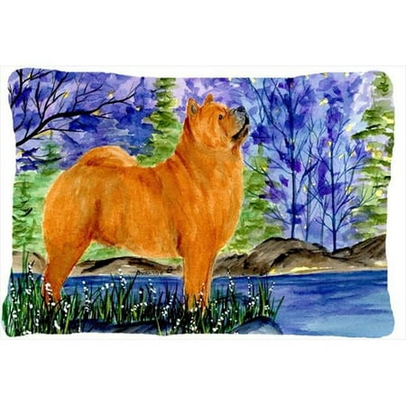 Carolines Treasures 12 x 16 in. Chow Chow Decorative Indoor & Outdoor Fabric Pillow