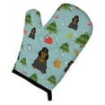 thumbnail image 1 of Carolines Treasures  Christmas Cocker Spaniel Black & Tan Oven Mitt - Black & Tan, 1 of 1