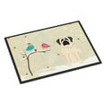 thumbnail image 1 of Carolines Treasures  Christmas Presents Between Friends Mastiff White Indoor or Outdoor Mat - 24 x 0.25 x 36 in., 1 of 1