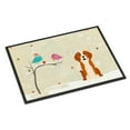 thumbnail image 1 of Carolines Treasures BB2582MAT Christmas Presents Between Friends English Foxhound Indoor or Outdoor Mat, 18 x 0.25 x 27 in., 1 of 2