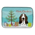 thumbnail image 1 of Carolines Treasures  Christmas Tree & Basset Hound Dish Drying Mat, 1 of 1