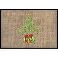 thumbnail image 1 of Carolines Treasures  Christmas Tree Fleur De Lis Indoor Or Outdoor Doormat, 1 of 1