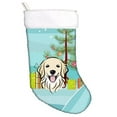 thumbnail image 1 of Carolines Treasures  Christmas Tree  Golden Retriever Christmas Stocking - Multicolor - 18 x 0.25 x 11 in., 1 of 1