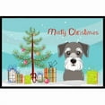 thumbnail image 1 of Carolines Treasures  Christmas Tree & Schnauzer Indoor or Outdoor Mat, 24 x 36, 1 of 1