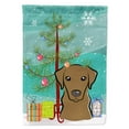 thumbnail image 1 of Christmas Tree and Chocolate Labrador Flag Canvas House Size BB1606CHF, 1 of 4