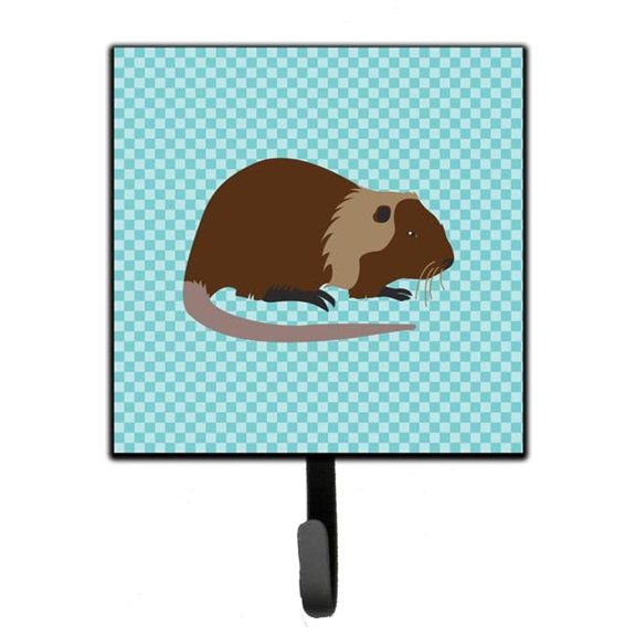 Carolines Treasures BB8053SH4 Coypu Nutria River Rat Blue Check Leash or Key Holder