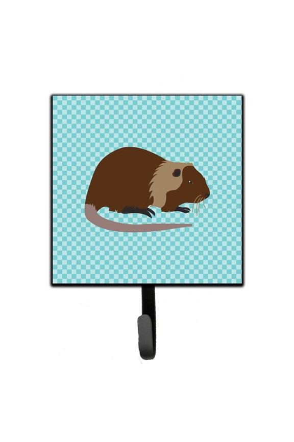 Carolines Treasures BB8053SH4 Coypu Nutria River Rat Blue Check Leash or Key Holder