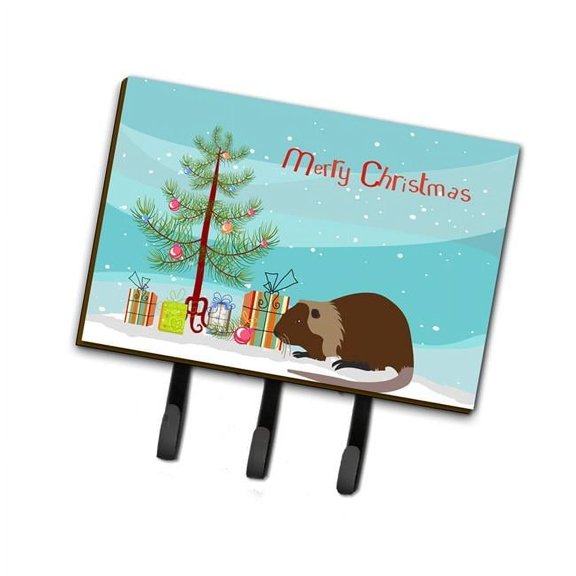 Carolines Treasures BB9246TH68 Coypu Nutria River Rat Christmas Leash or Key Holder
